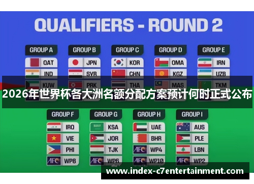 2026年世界杯各大洲名额分配方案预计何时正式公布 2026年世界杯各大洲名额分配方案预计何时正式公布