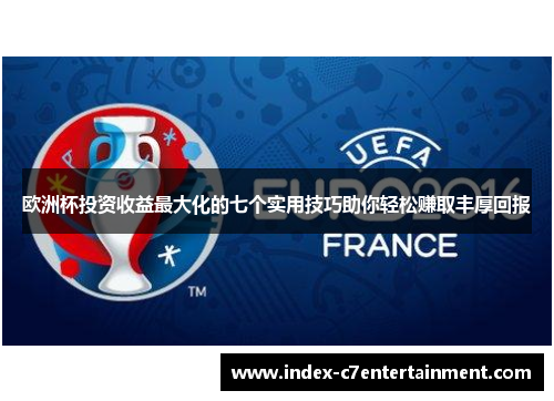 欧洲杯投资收益最大化的七个实用技巧助你轻松赚取丰厚回报