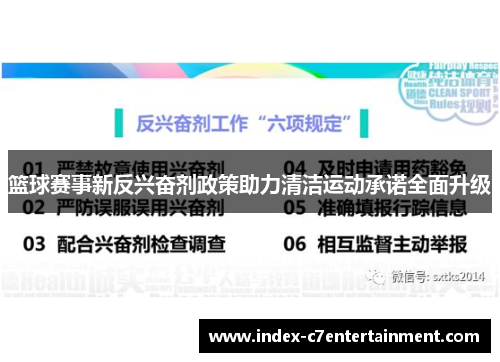 篮球赛事新反兴奋剂政策助力清洁运动承诺全面升级 篮球赛事新反兴奋剂政策助力清洁运动承诺全面升级
